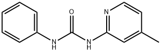 1-(4-甲基吡啶-2-基)-3-苯基脲 结构式
