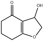 4(2H)-Benzofuranone, 3,5,6,7-tetrahydro-3-hydroxy- Structure