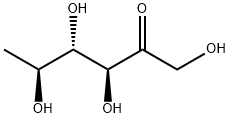 L-Psicose, 6-deoxy- Struktur