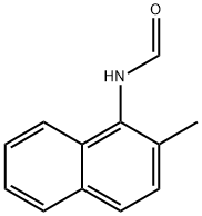 Formamide, N-(2-methyl-1-naphthalenyl)- Struktur