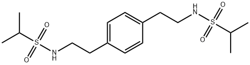 N,N'-(2,2'-(1,4-phenylene)bis(ethane-2,1-diyl))dipropane-2-sulfonaMide Structure