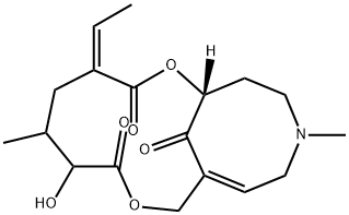 猪屎豆叶碱,38494-87-0,结构式