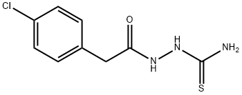 Benzeneacetic acid, 4-chloro-, 2-(aminothioxomethyl)hydrazide