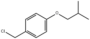 Benzene, 1-(chloromethyl)-4-(2-methylpropoxy)- Structure