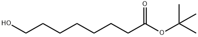 Octanoic acid, 8-hydroxy-, 1,1-dimethylethyl ester Structure