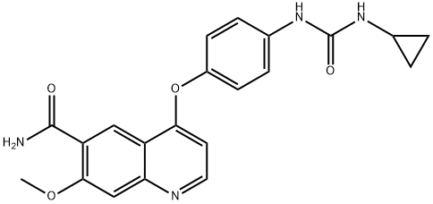 乐伐替尼杂质G,417714-14-8,结构式