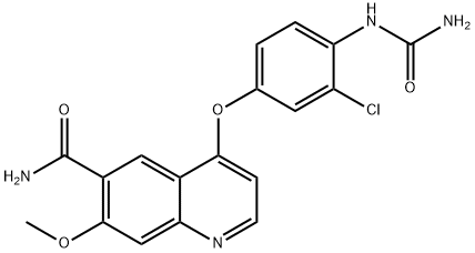 Descyclopropyl Lenvatinib Structure