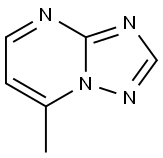 7-methyl-1,2,4-triazolo<1,5-a>-pyrimidine Structure