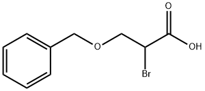 3-(苄氧基)-2-溴丙酸, 42990-70-5, 结构式