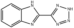 1H-Benzimidazole,2-(1H-tetrazol-5-yl)-(9CI) Struktur
