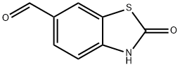 2-氧代-2,3-二氢苯并[D]噻唑-6-甲醛 结构式