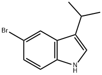 1H-Indole, 5-bromo-3-(1-methylethyl)- Structure