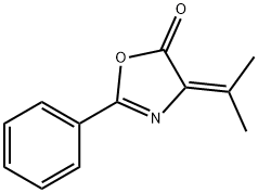 4-ISOPROPYLIDENE-2-PHENYL-5(4H)-OXAZOLE Structure