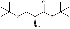L-Cysteine, S-(1,1-dimethylethyl)-, 1,1-dimethylethyl ester 结构式