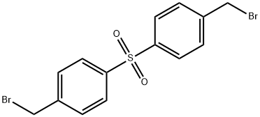 Benzene, 1,1'-sulfonylbis[4-(bromomethyl)- Structure