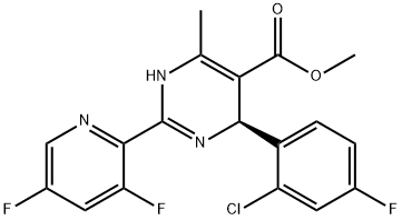 Bay 41-4109 (less active enantiomer) Structure