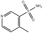 4-甲基吡啶-3-磺酰胺, 4847-33-0, 结构式