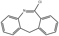 11H-Dibenz[b,e]azepine, 6-chloro- Structure