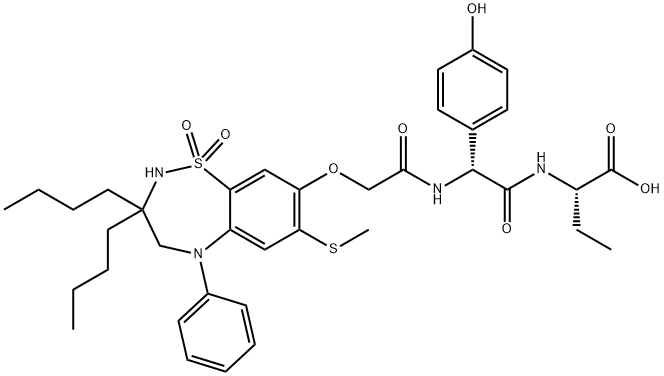 Odevixibat, 501692-44-0, 结构式