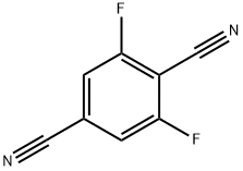 2,6-二氟对苯二腈, 510772-86-8, 结构式