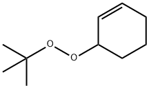 Cyclohexene 3-(tert-butyl)peroxide Struktur