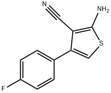 3-Thiophenecarbonitrile, 2-amino-4-(4-fluorophenyl)-