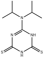 1,3,5-Triazine-2,4(1H,3H)-dithione, 6-[bis(1-methylethyl)amino]- Structure