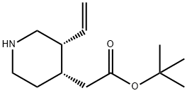 tert-Butyl2-[(3R,4S)-3-ethenylpiperidin-4-yl]acetate|TERT-BUTYL 2-[(3R,4S)-3-ETHENYLPIPERIDIN-4-YL]ACETATE