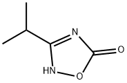 3-isopropyl-1,2,4-oxadiazol-5-ol(SALTDATA: FREE) Struktur