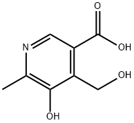 5-ピリドキシン酸 化学構造式