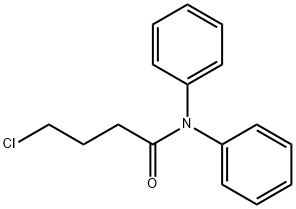 Butanamide, 4-chloro-N,N-diphenyl- Struktur