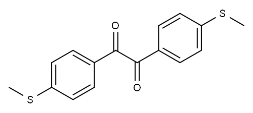 4,4''-Bis-(methylthio)-benzil Struktur