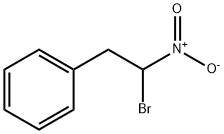 Benzene, (2-bromo-2-nitroethyl)- Structure