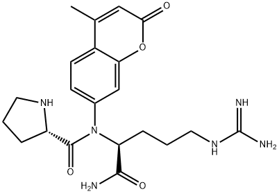 H-PRO-ARG-AMC · 2 HCL, 546103-85-9, 结构式