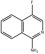 1-Isoquinolinamine, 4-fluoro-,55270-26-3,结构式