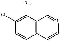 8-Isoquinolinamine,7-chloro-(9CI) Struktur