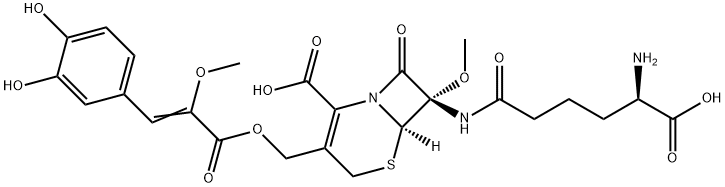 3'-Hydroxycephamycin B Structure
