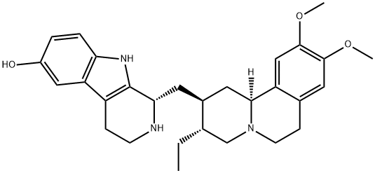 (1'S)-10,11-ジメトキシツブロサン-8'-オール 化学構造式