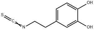 1,2-Benzenediol, 4-(2-isothiocyanatoethyl)-,56273-08-6,结构式
