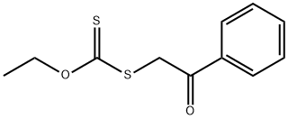 Carbonodithioic acid, O-ethyl S-(2-oxo-2-phenylethyl) ester 结构式