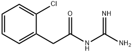 Benzeneacetamide, N-(aminoiminomethyl)-2-chloro-|盐酸胍法辛杂质4