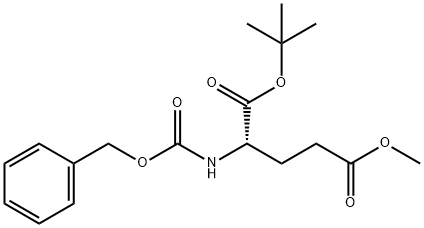 Z-Glu(OMe)-OtBu Structure