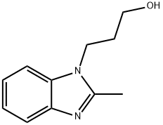 3-(2-甲基-1H-1,3-苯并二唑-1-基)丙烷-1-醇,577994-95-7,结构式
