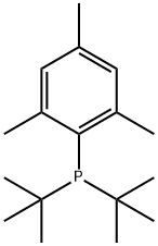 Phosphine, bis(1,1-dimethylethyl)(2,4,6-trimethylphenyl)- Struktur