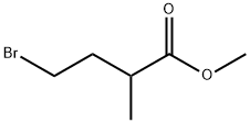 4-溴-2-甲基丁酸甲酯 结构式