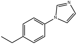 1H-Imidazole, 1-(4-ethylphenyl)- Structure