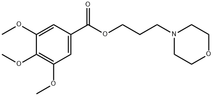 3-Morpholinopropyl=3,4,5-trimethoxybenzoate|