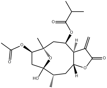 1-acetyltagitinin A Struktur