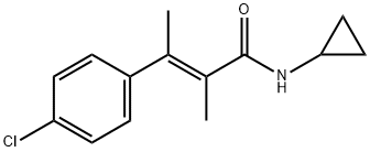 4-Chloro-N-cyclopropyl-α,β-dimethylcinnamamide|