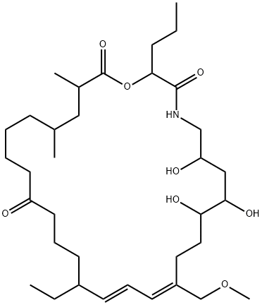 抗生物質TA 化学構造式